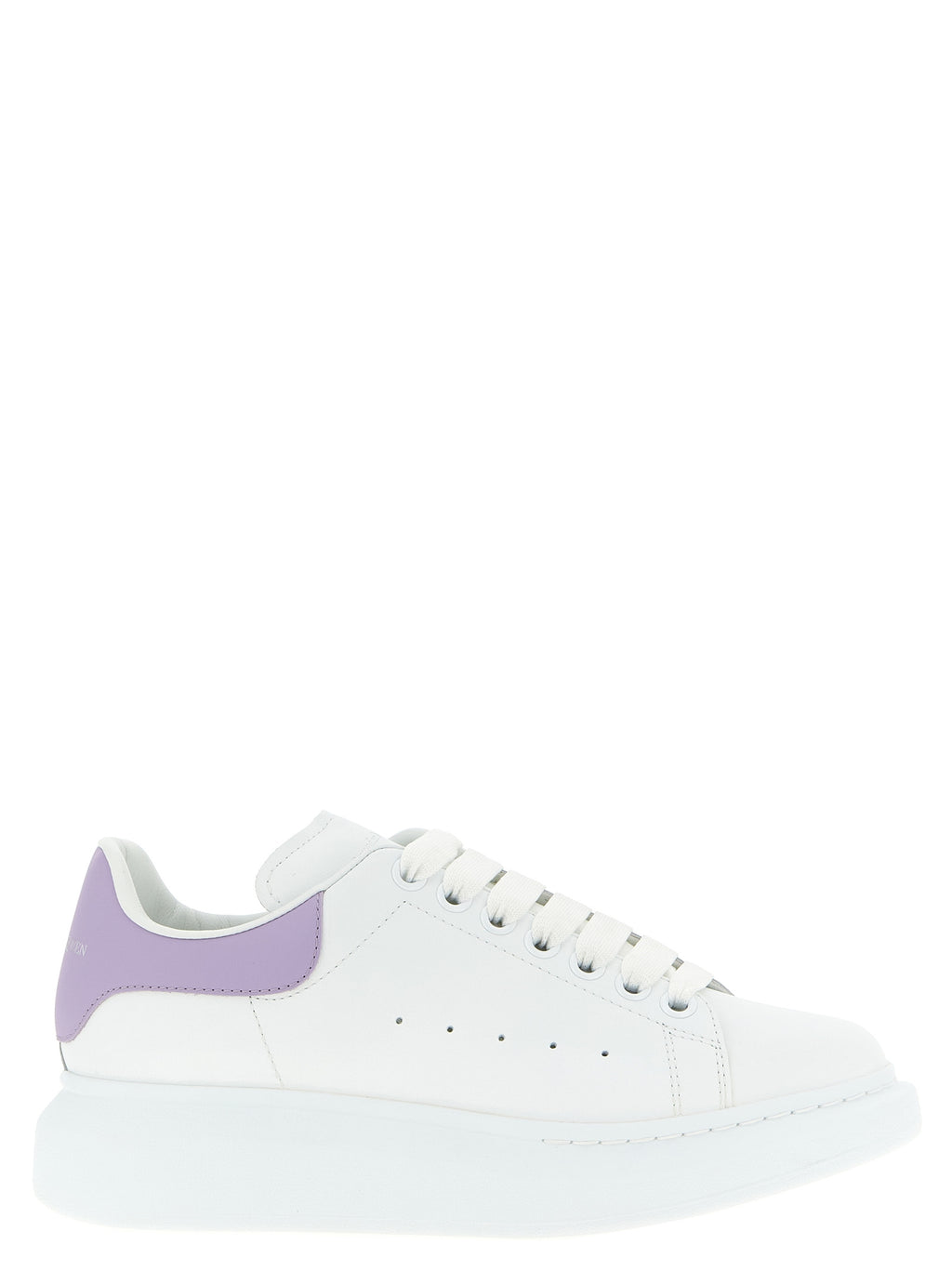 Purple Calfskin Chunky Sneakers