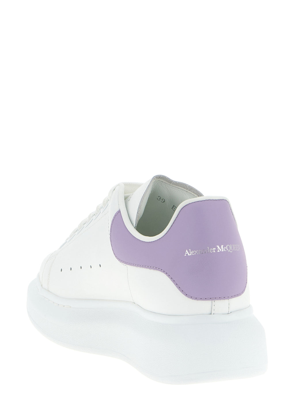 Purple Calfskin Chunky Sneakers