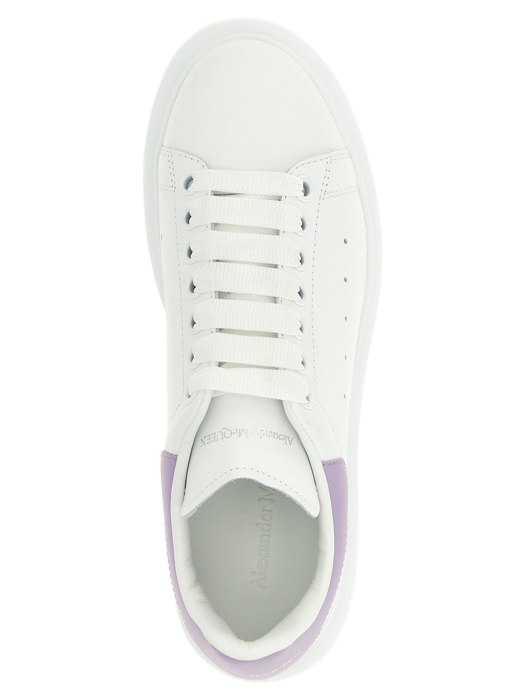 Purple Calfskin Chunky Sneakers