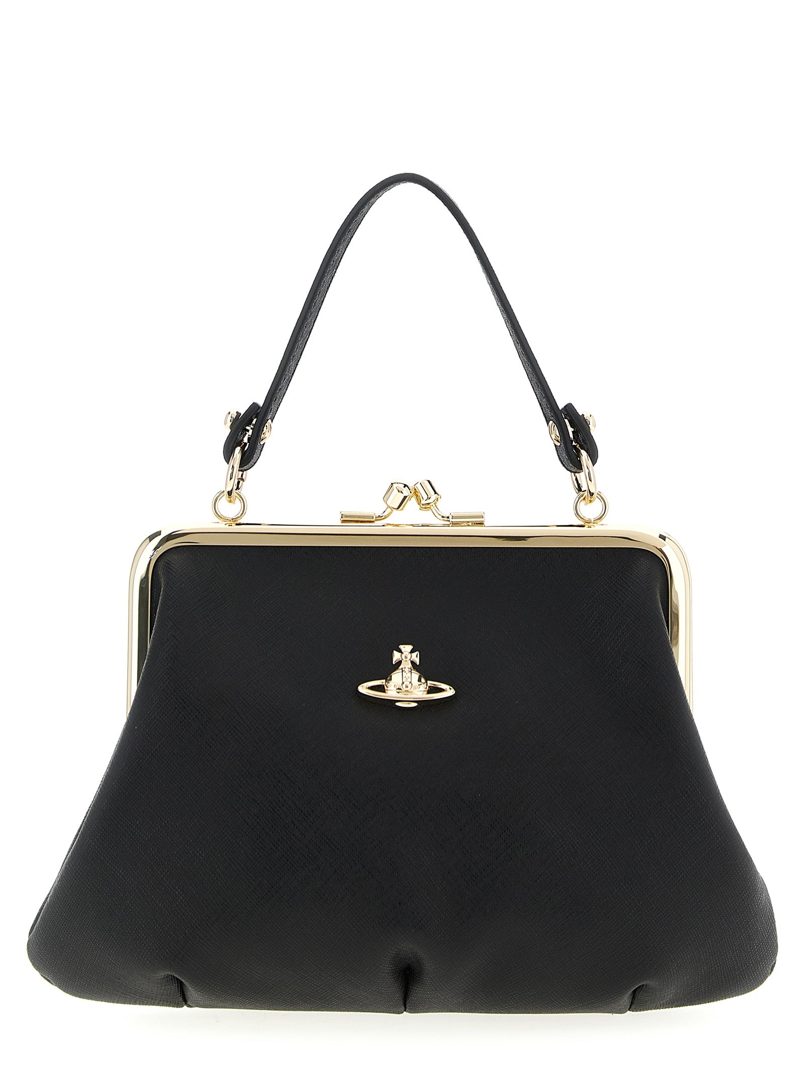 Black Cowhide Handbag