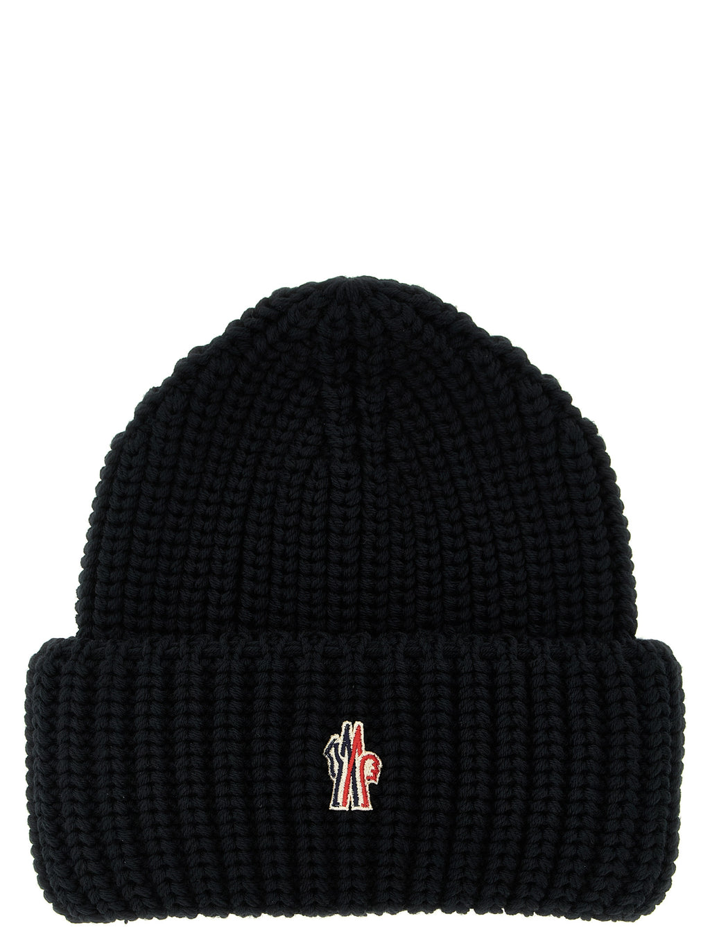 Black Virgin Wool Beanie