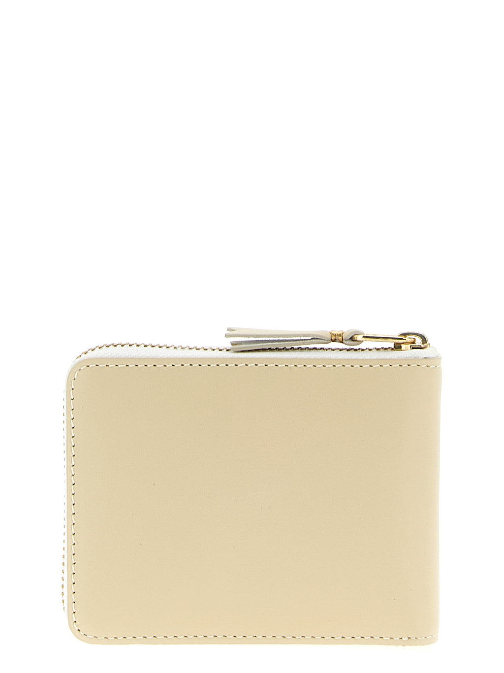 Beige Calfskin Cardholder
