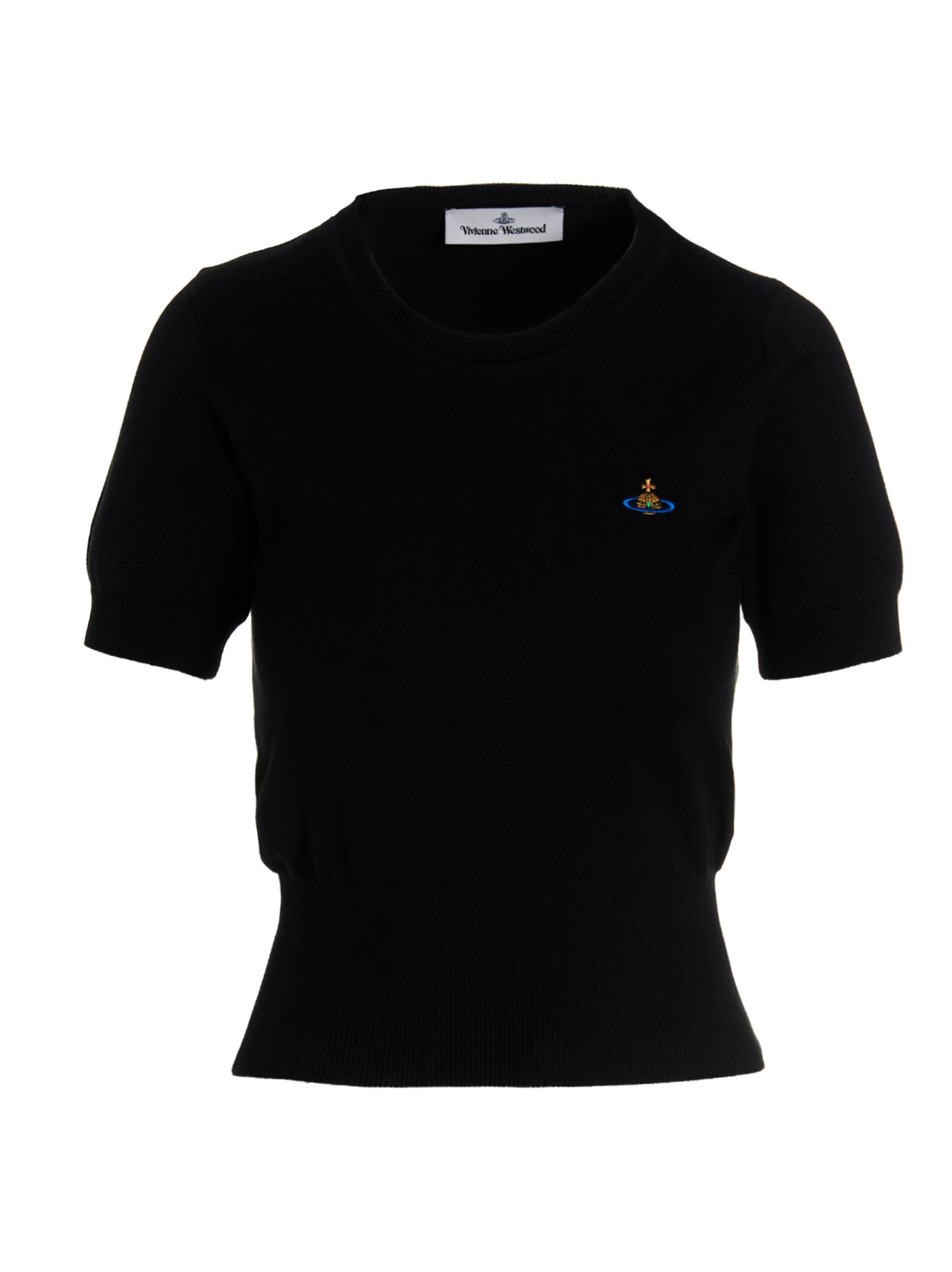 Black Cotton T-Shirt