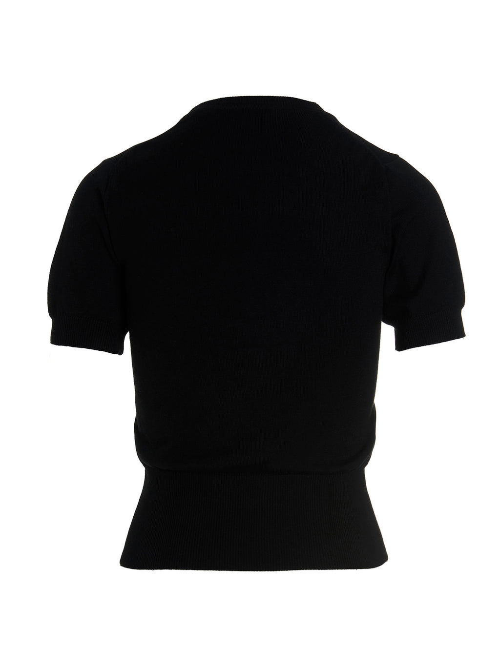 Black Cotton T-Shirt