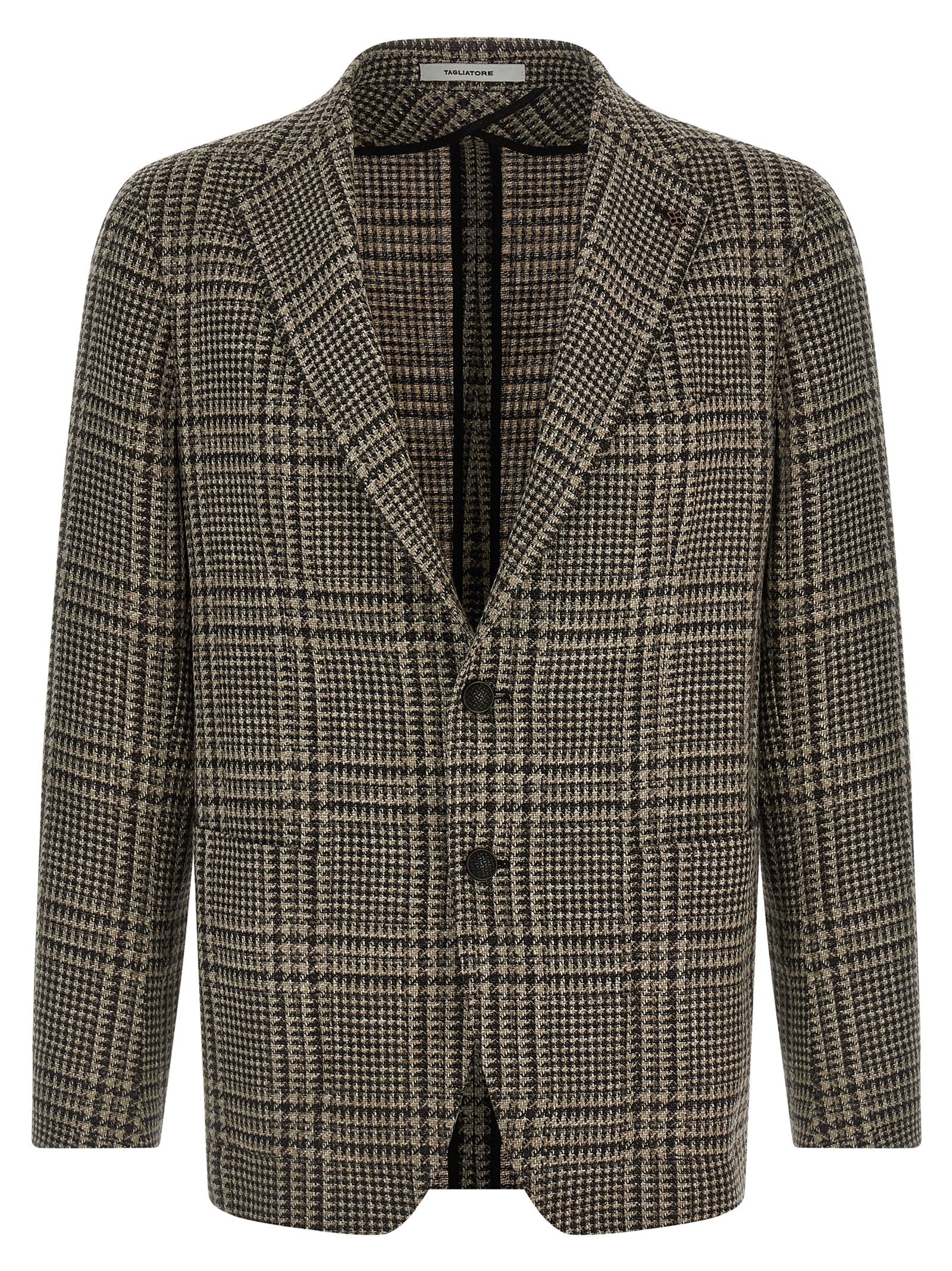 Brown Virgin Wool Blazer