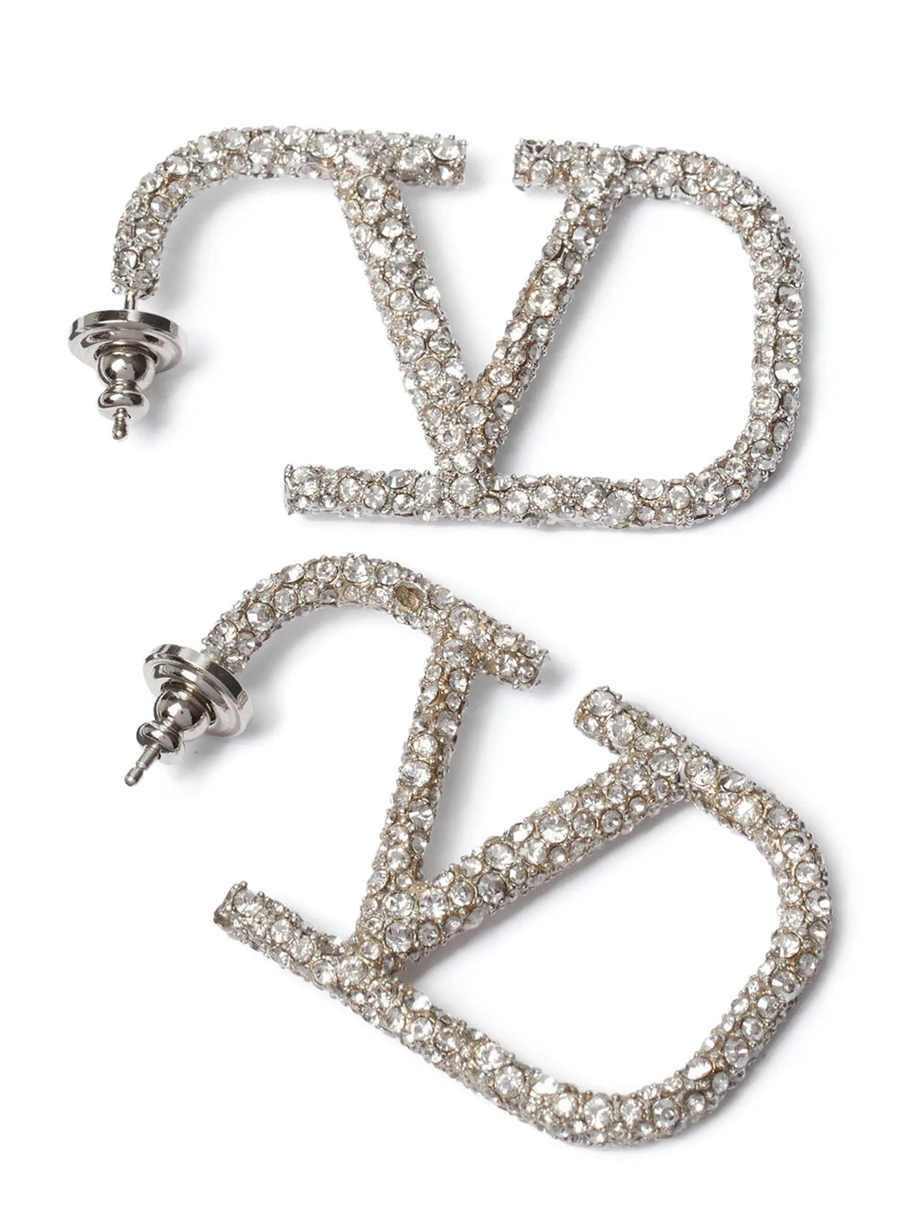 Silver Stainless Steel Earrings