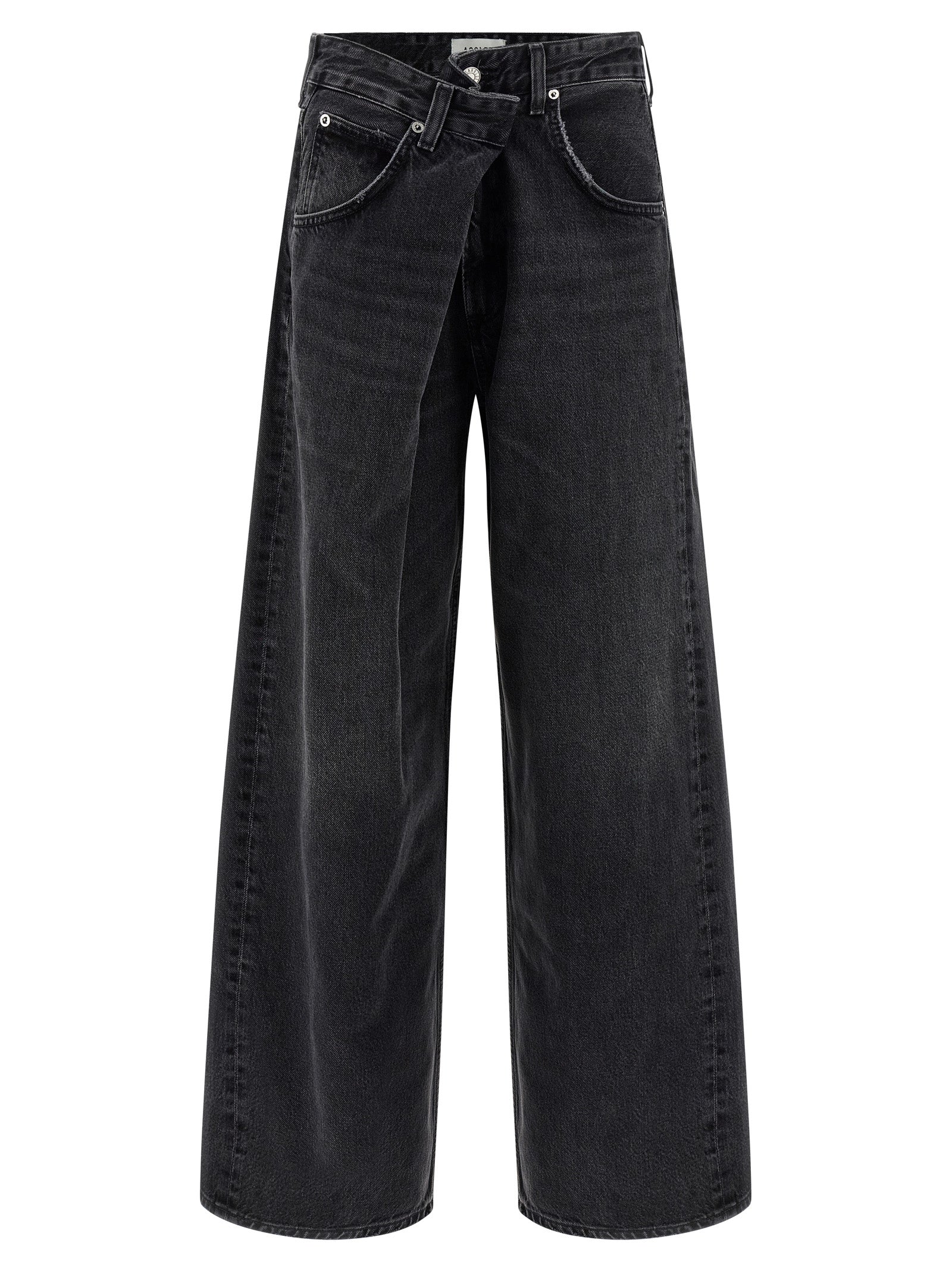 Black Cotton Jeans Denim