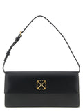 Black Polyester Shoulder Bag