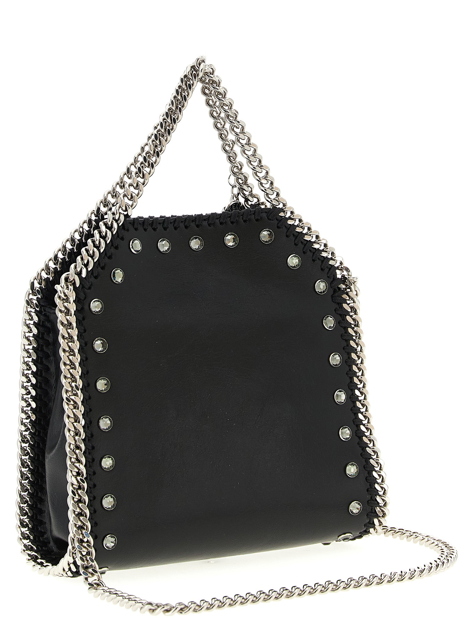 Black Polyester Handbag