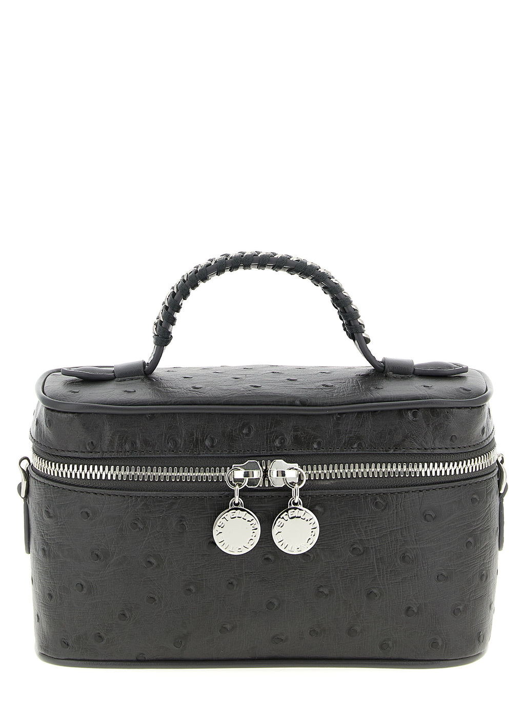 Black Polyester Crossbody Bag