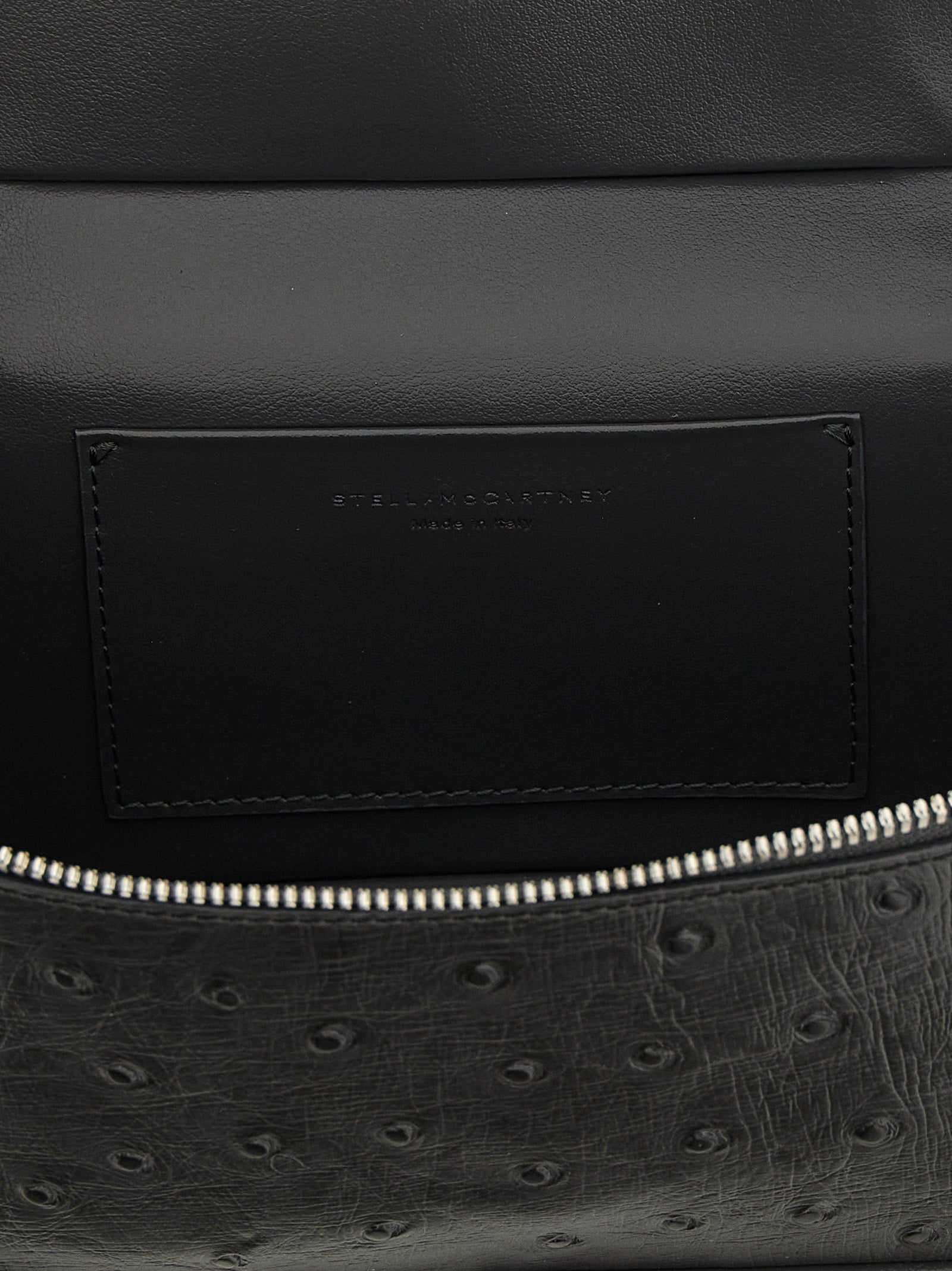 Black Polyester Crossbody Bag