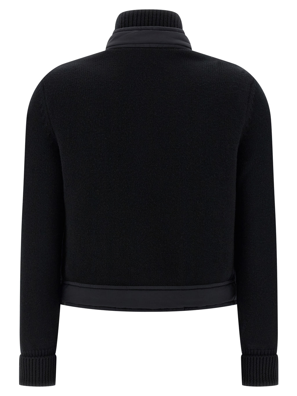 Black Polyamide Cardigan