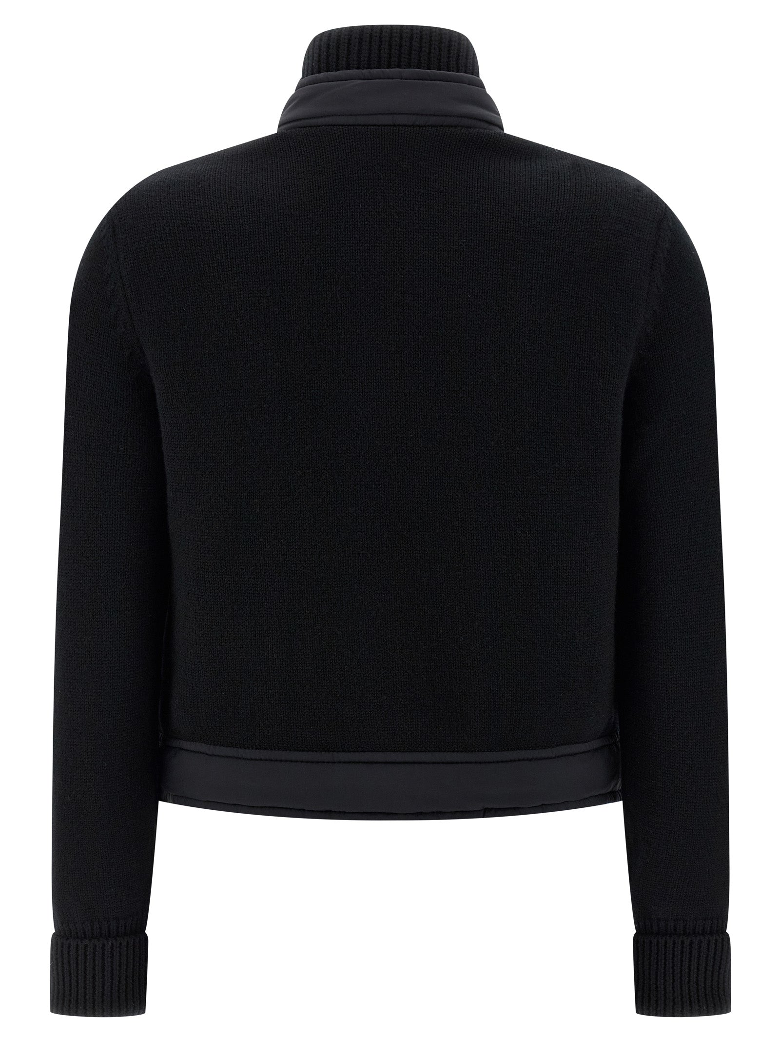 Black Polyamide Cardigan