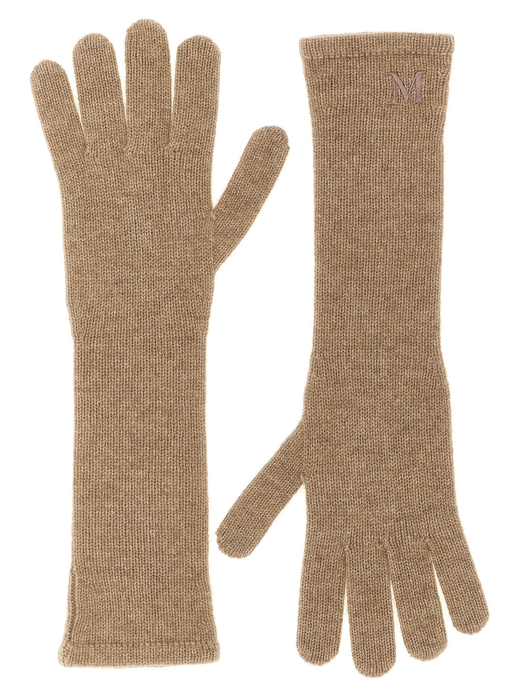 Beige Cashmere Gloves