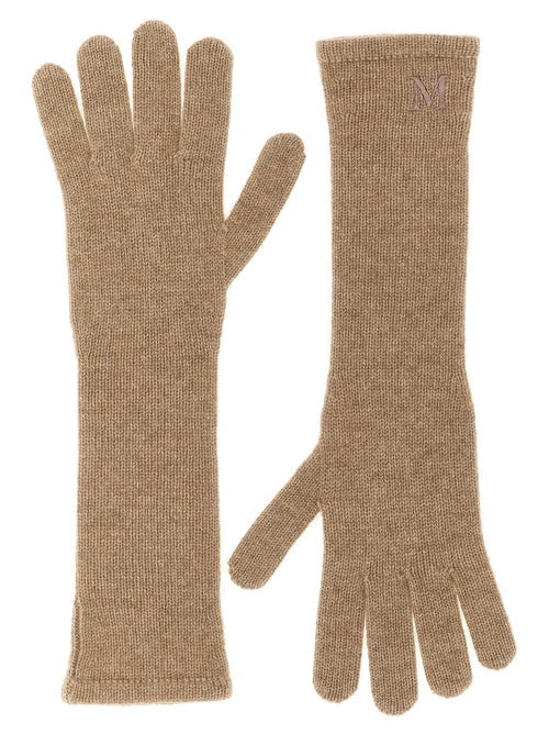 Beige Cashmere Gloves