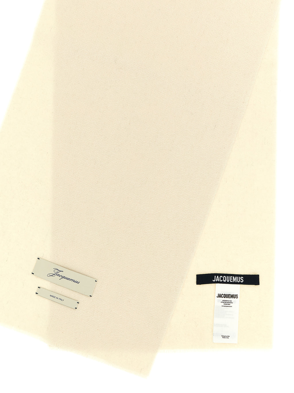 Beige Cashmere Scarf