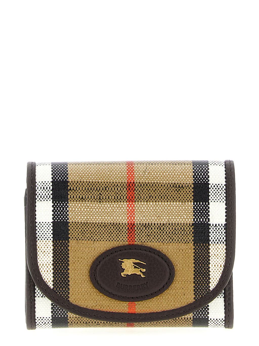 Beige Cotton Cardholder