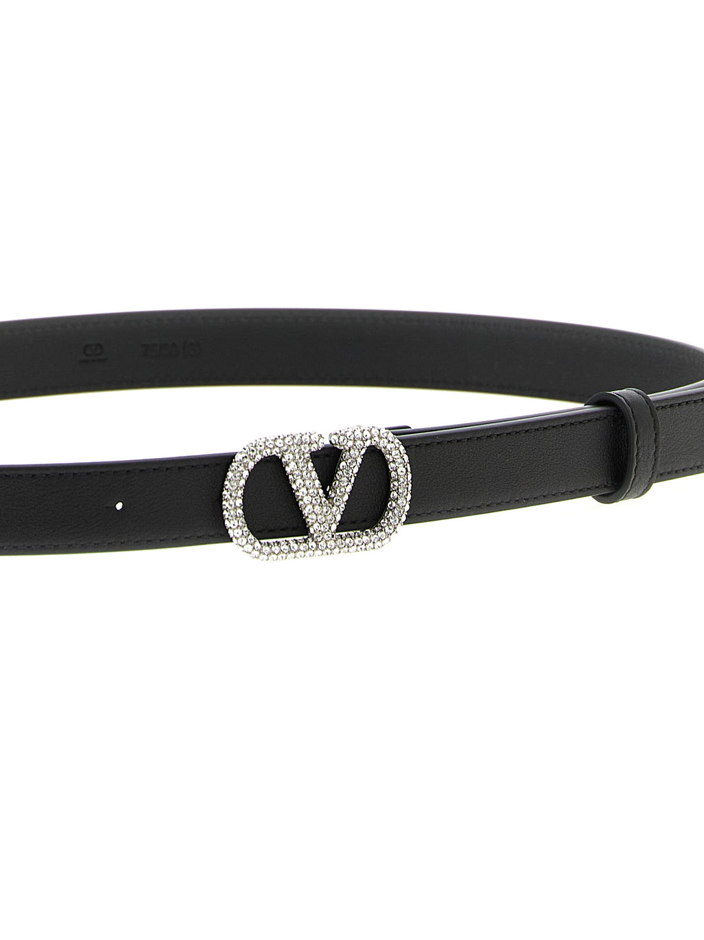 Black Calfskin Regular Belt