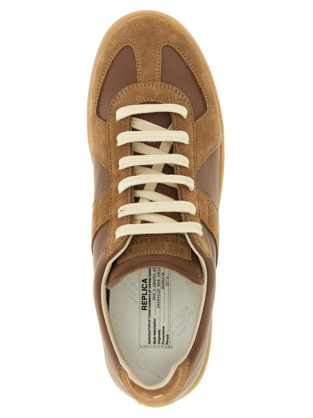 Brown Calfskin Sneakers
