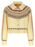 Multicolor Wool Cardigan
