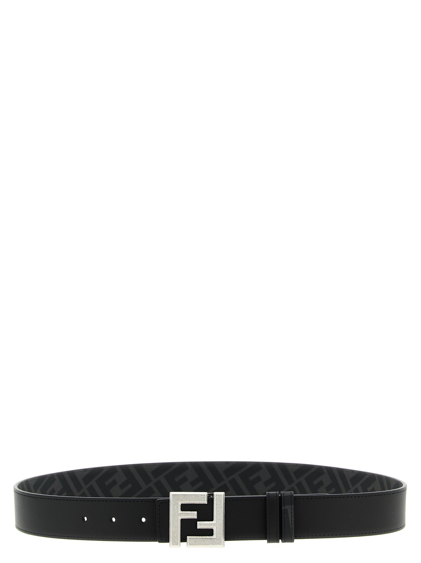 Black Calfskin Regular Belt