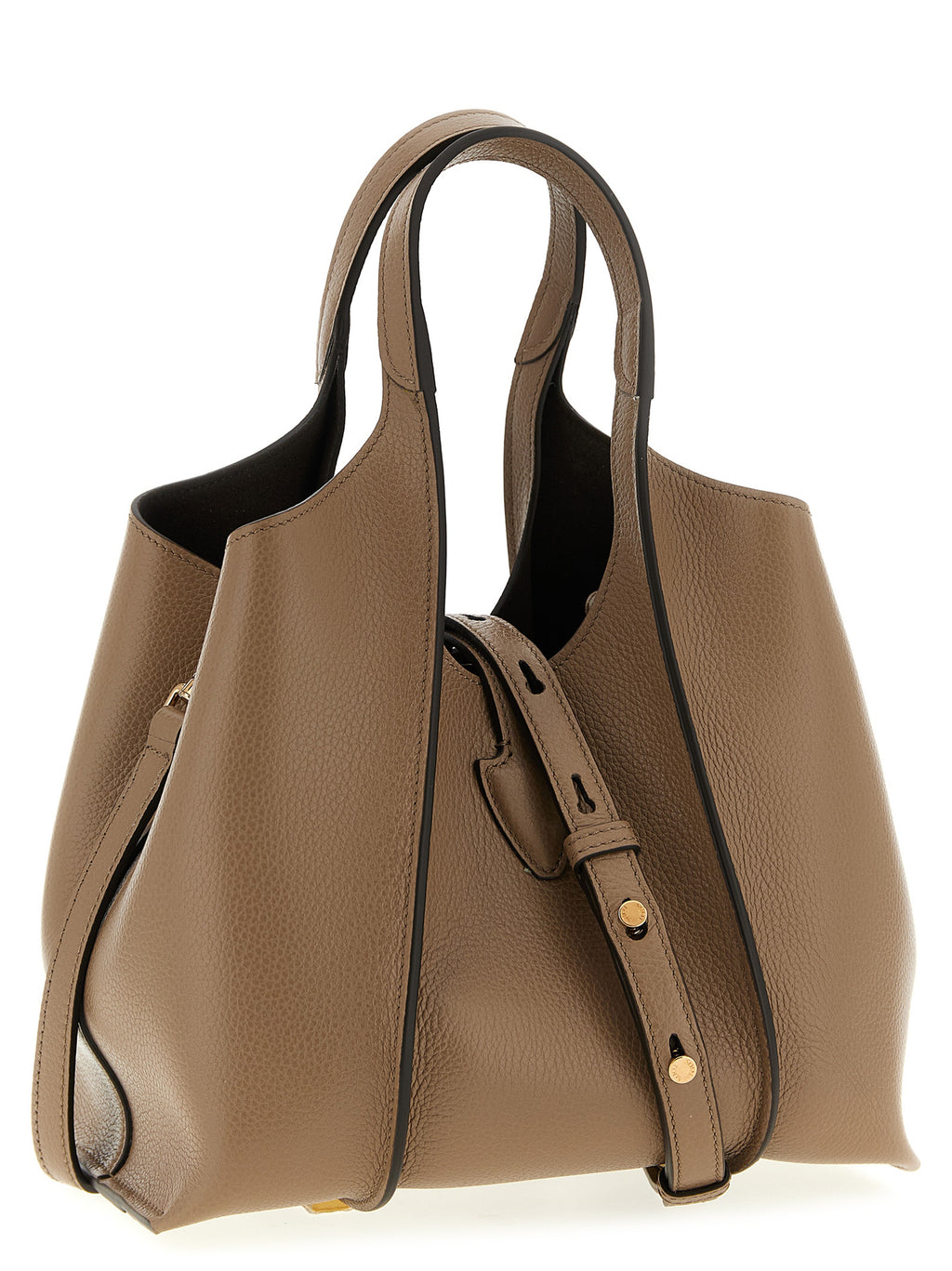Beige Calfskin Handbag