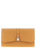 Beige Polyamide Cardholder