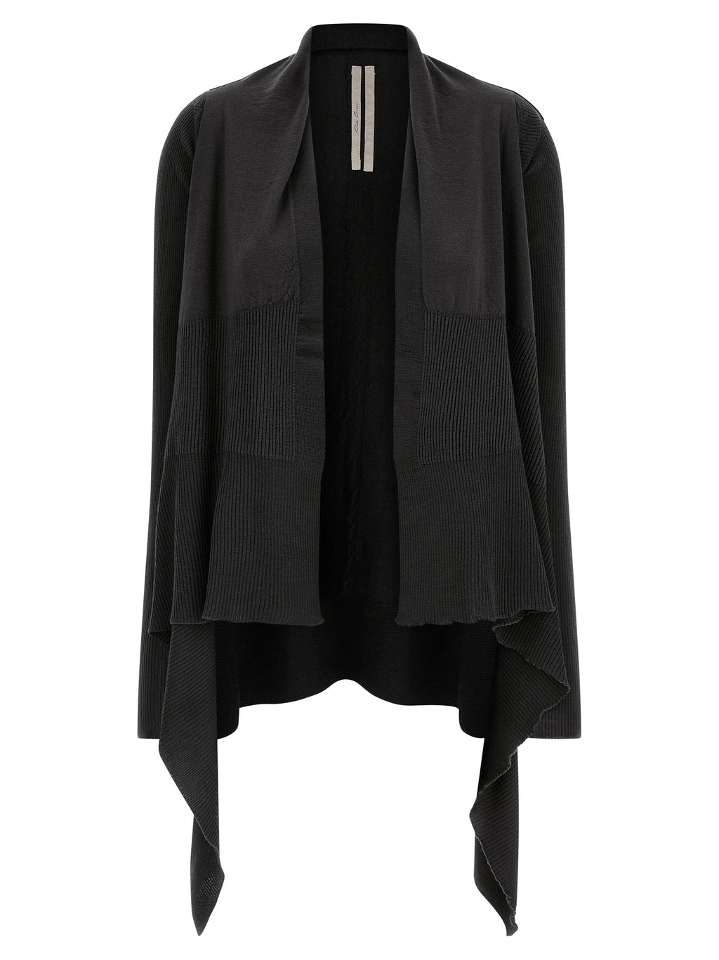 Black Wool Cardigan