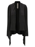 Black Wool Cardigan