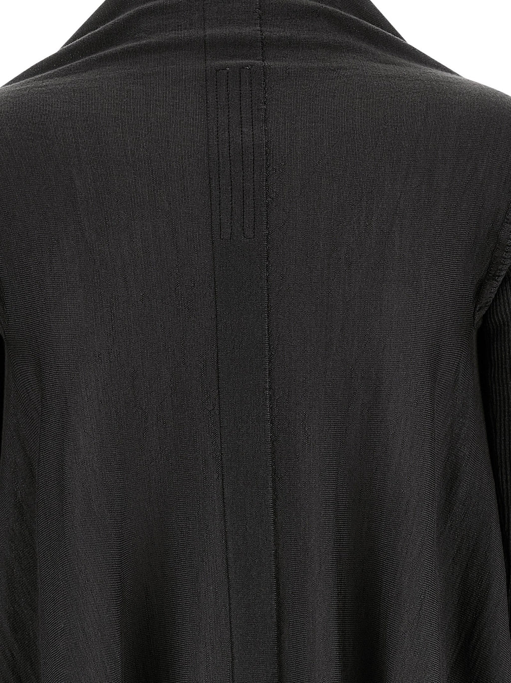 Black Wool Cardigan