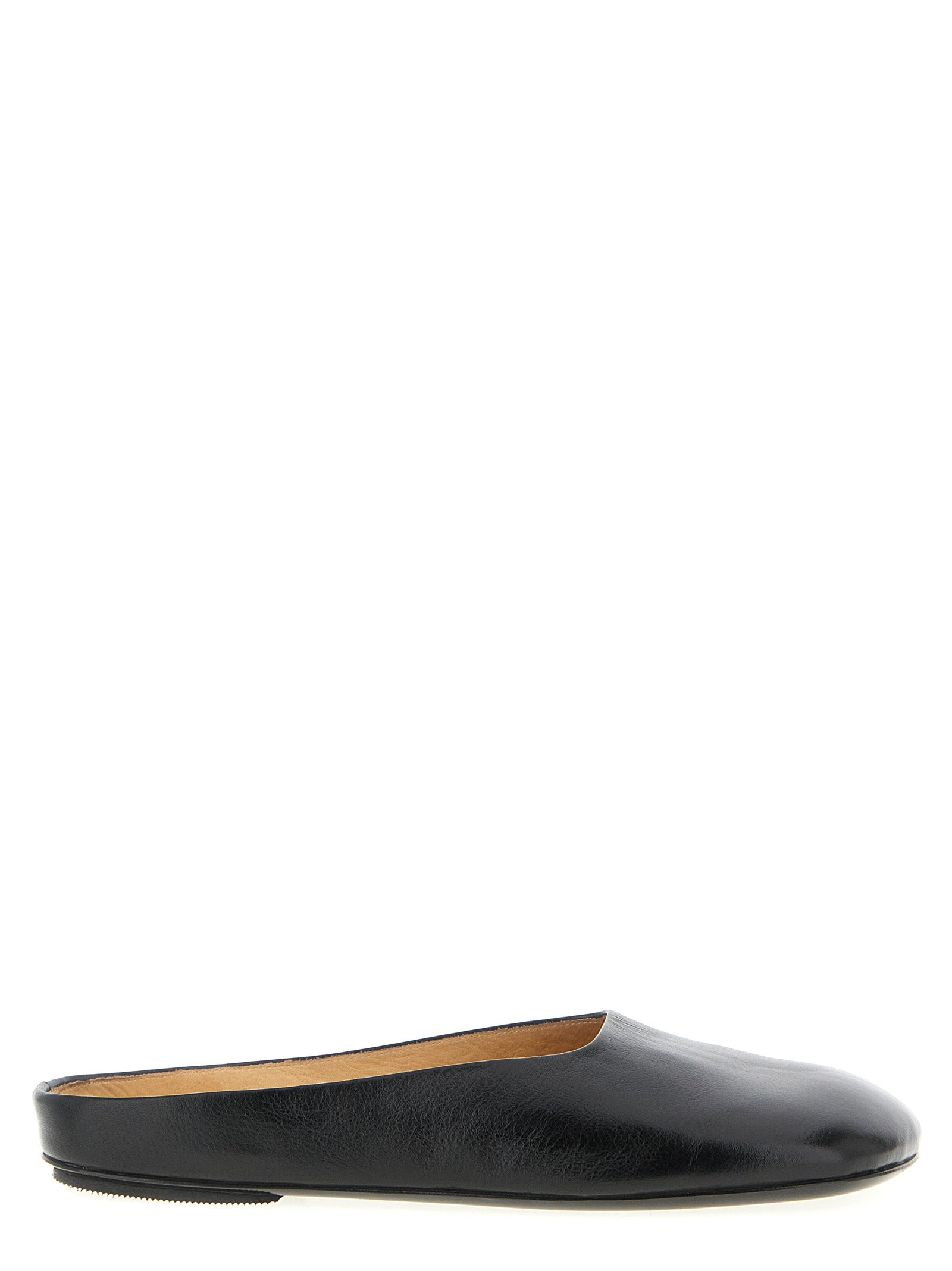 Black Calfskin Mules