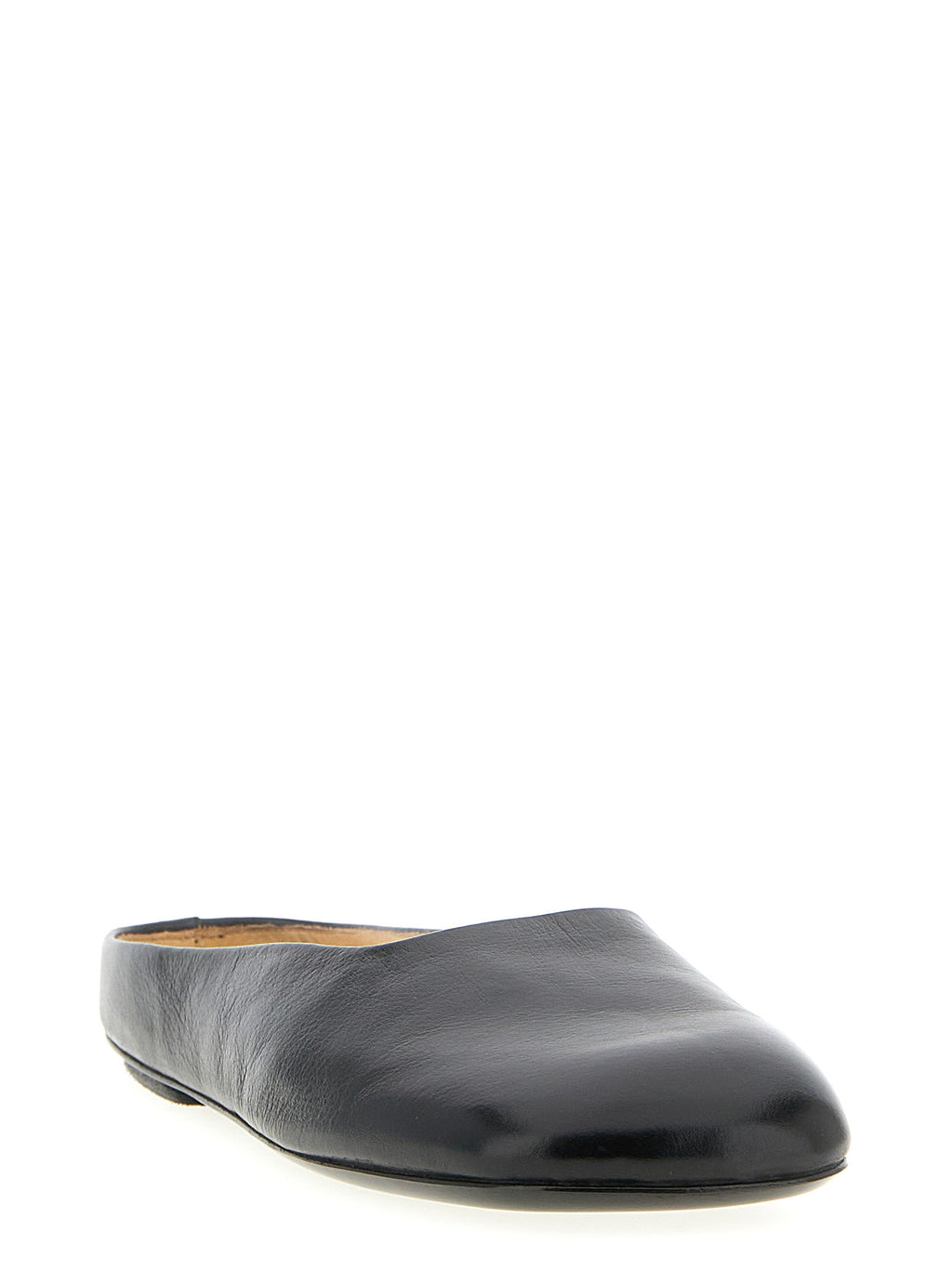 Black Calfskin Mules