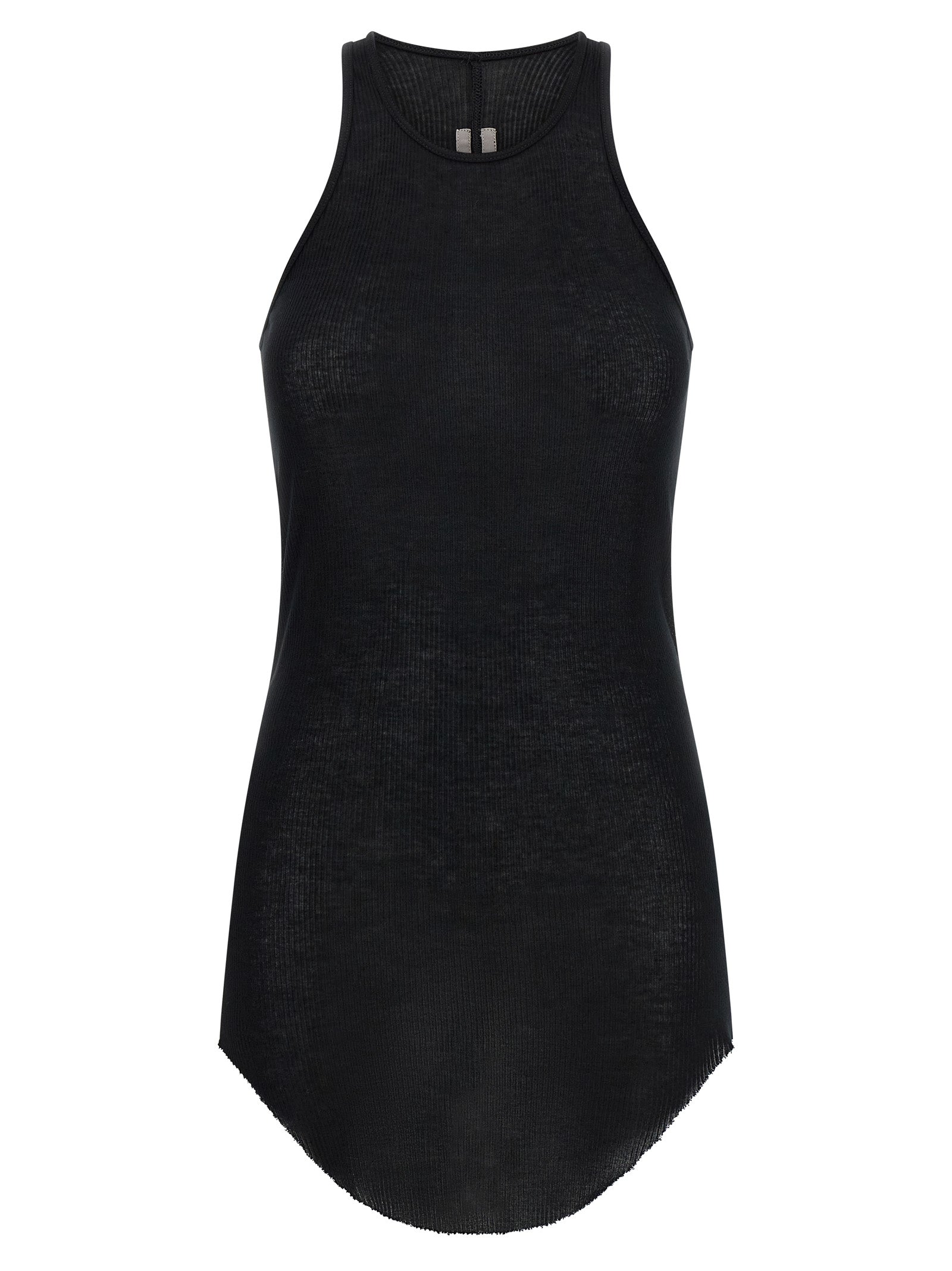 Black Viscose Tank Tops