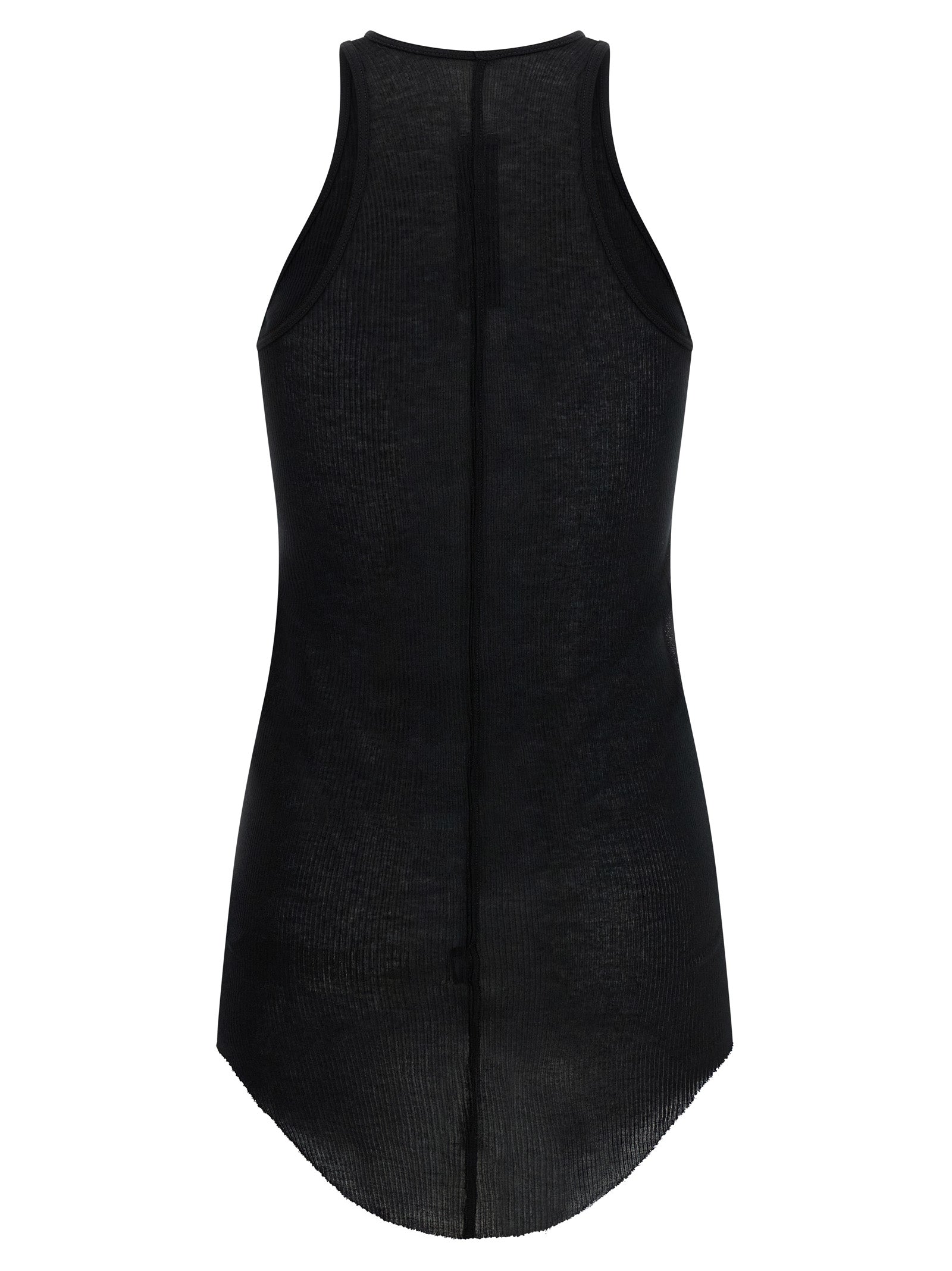 Black Viscose Tank Tops