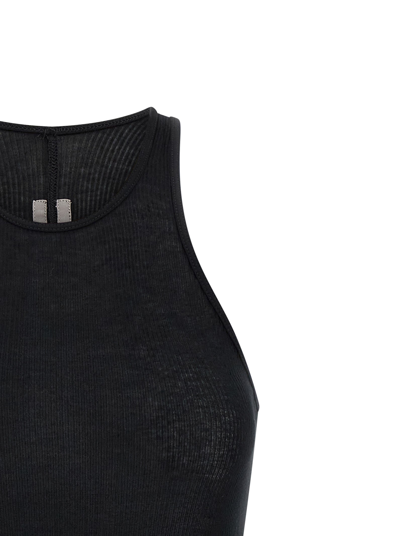 Black Viscose Tank Tops
