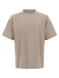 Beige Cotton T-Shirt