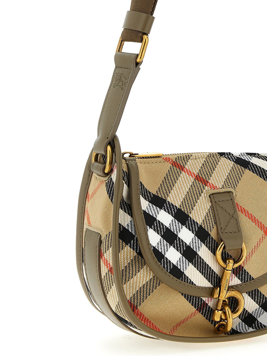 Multicolor Polyester Crossbody Bag