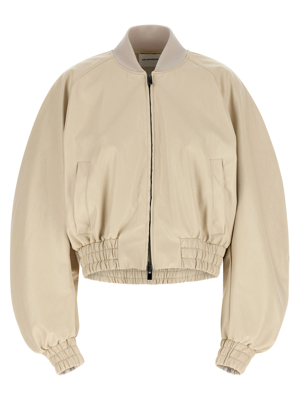 Beige Polyethylene Bomber