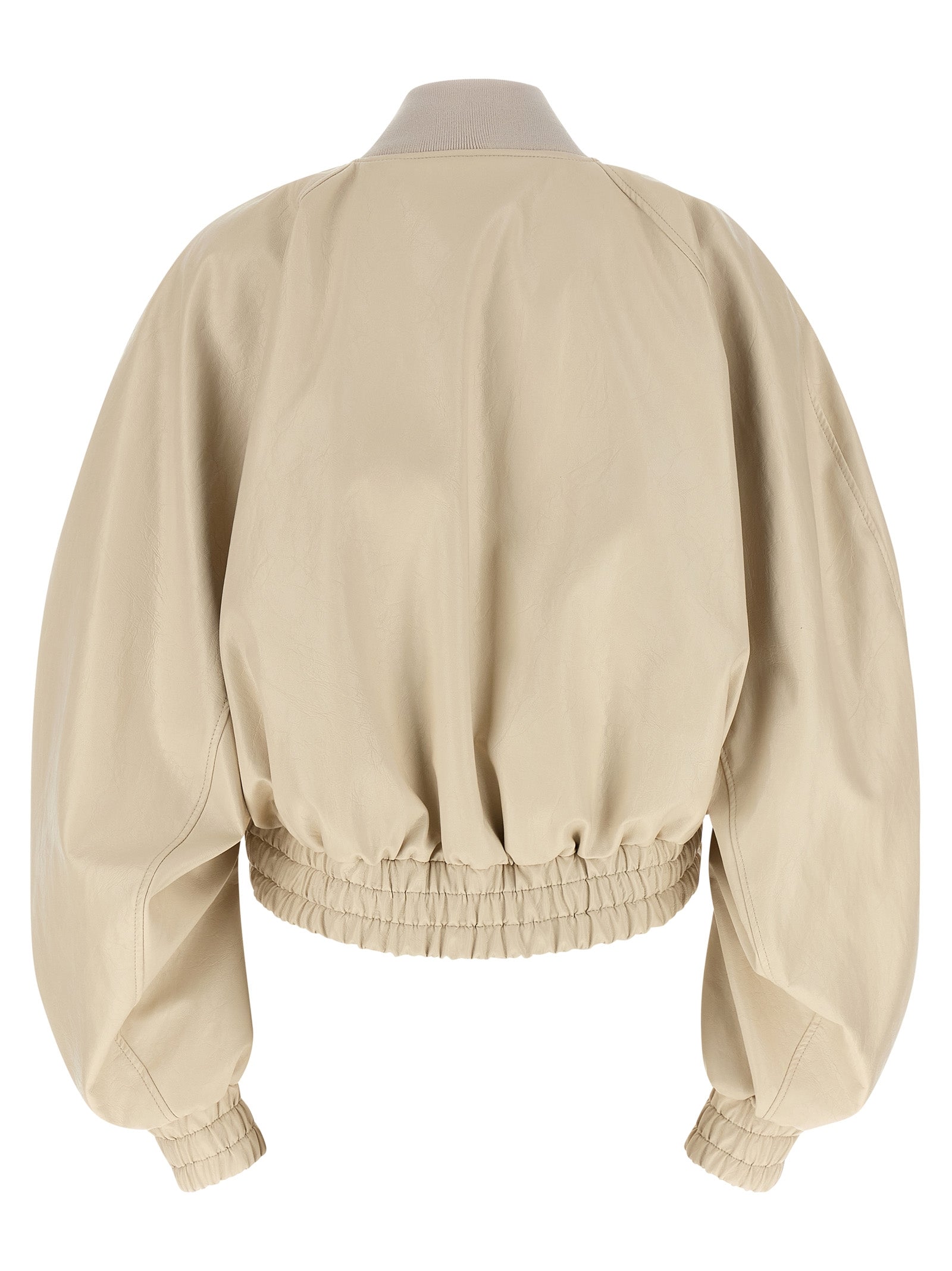 Beige Polyethylene Bomber