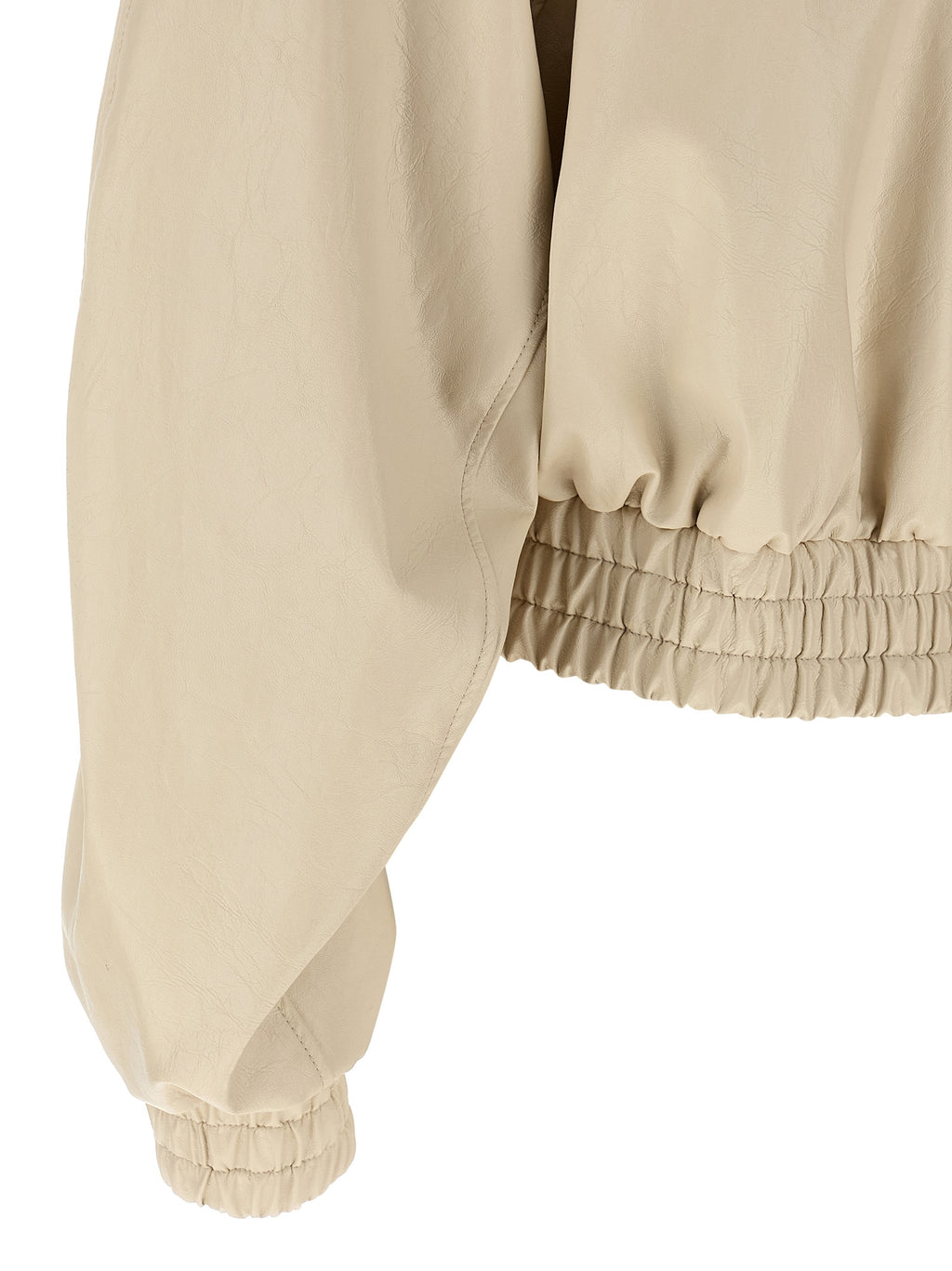 Beige Polyethylene Bomber