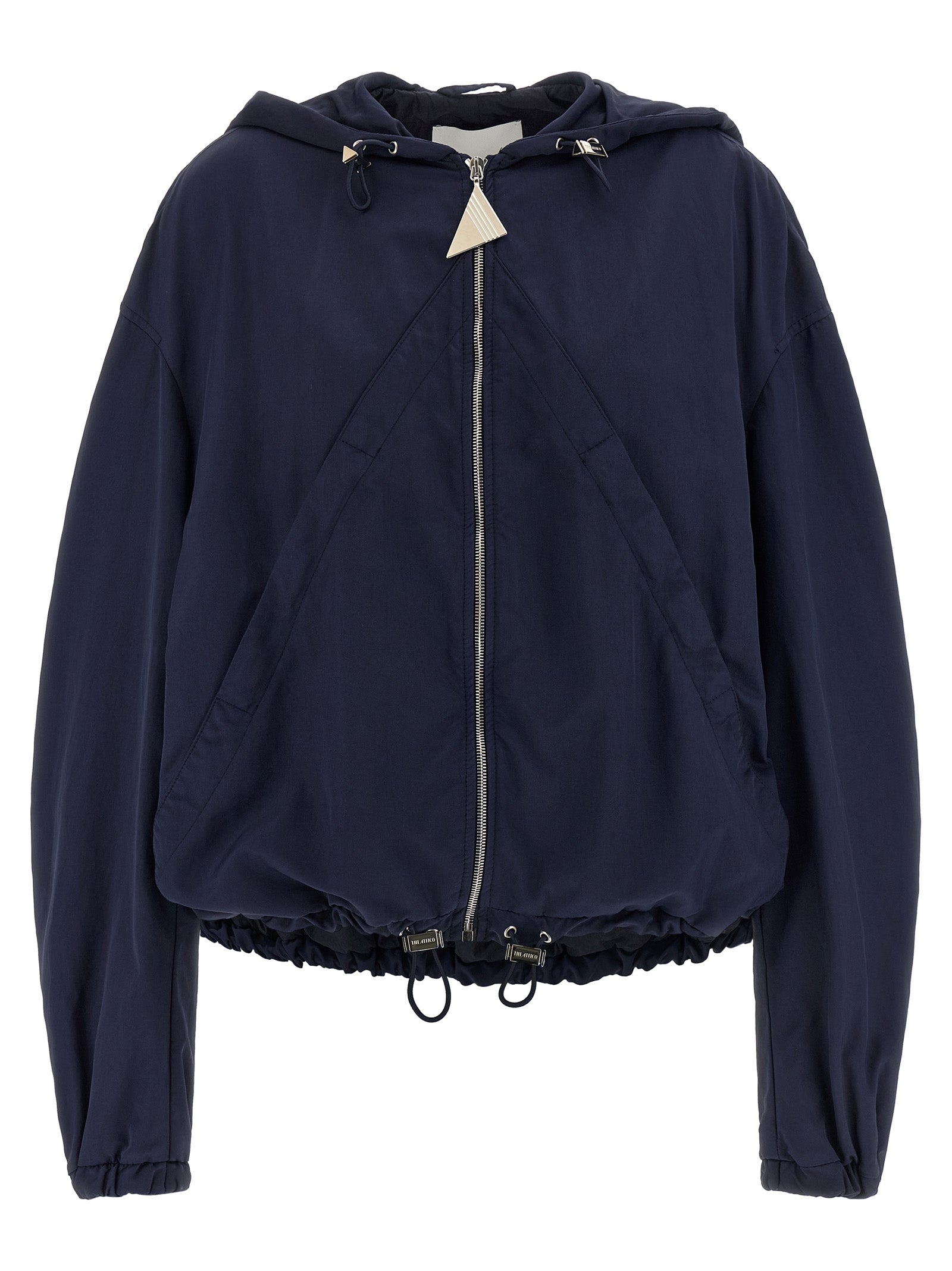 Blue Polyamide Bomber