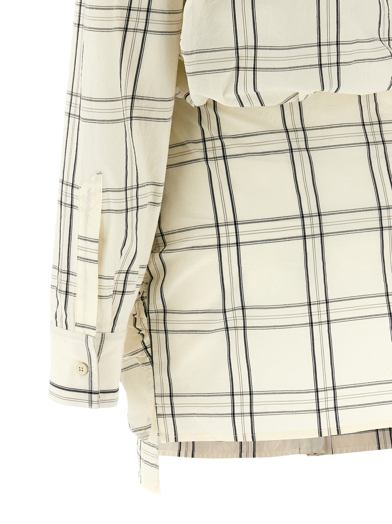 Multicolor Cotton Short Dress