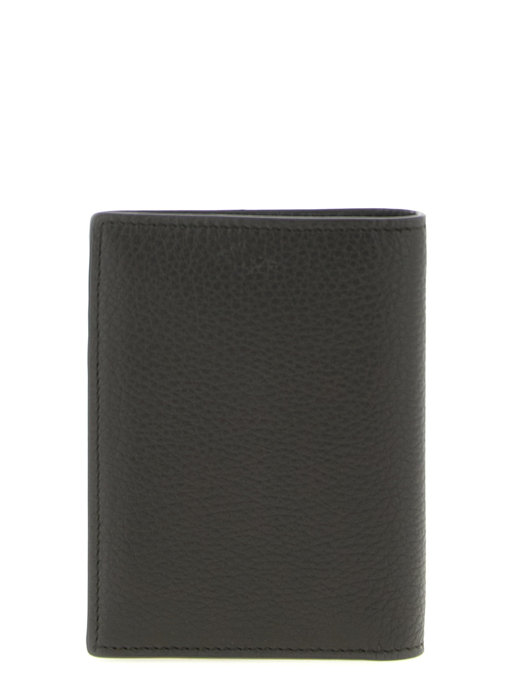 Brown Calfskin Leather Wallet