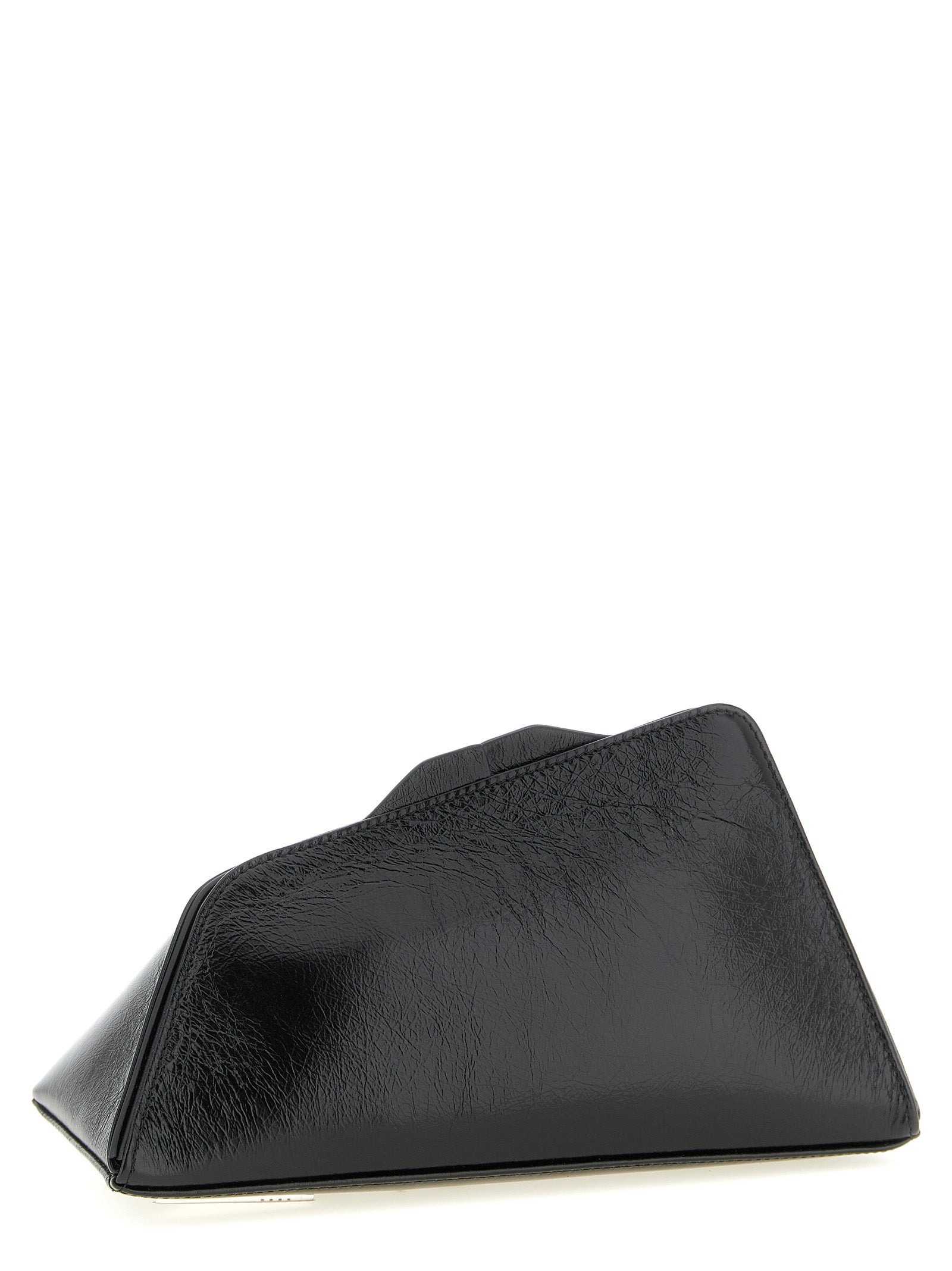 Black Calfskin Clutch Bag