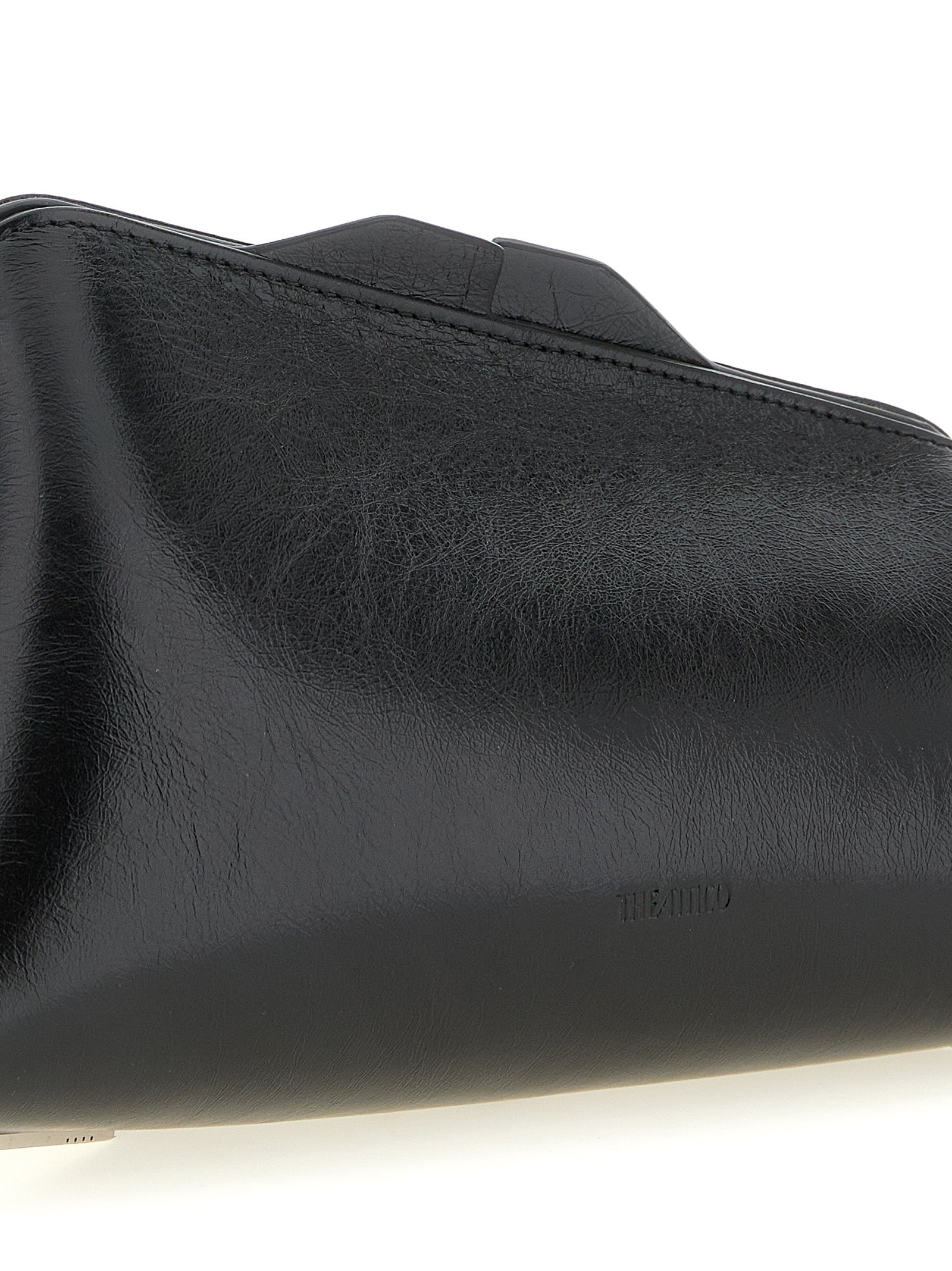 Black Calfskin Clutch Bag