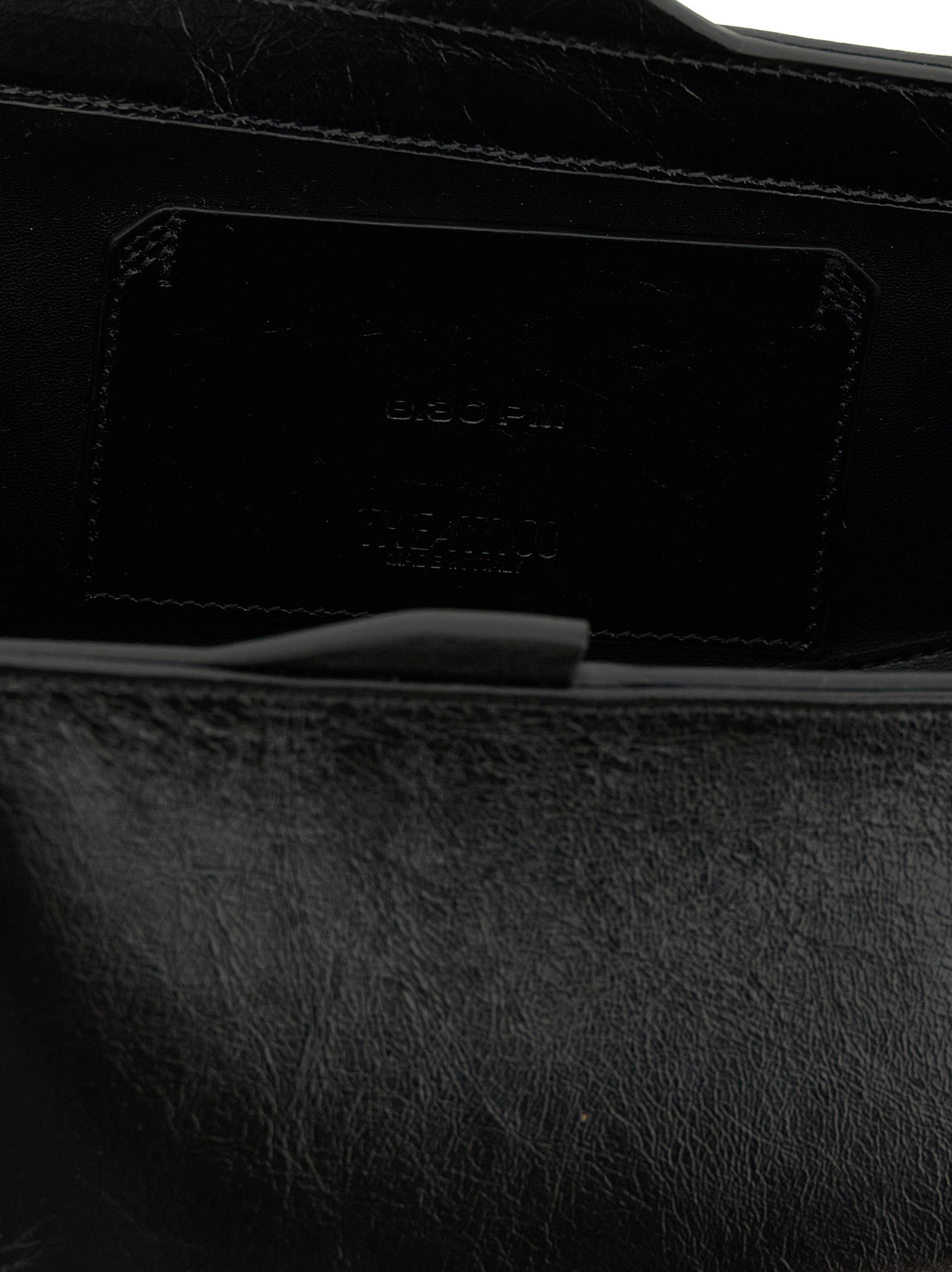 Black Calfskin Clutch Bag