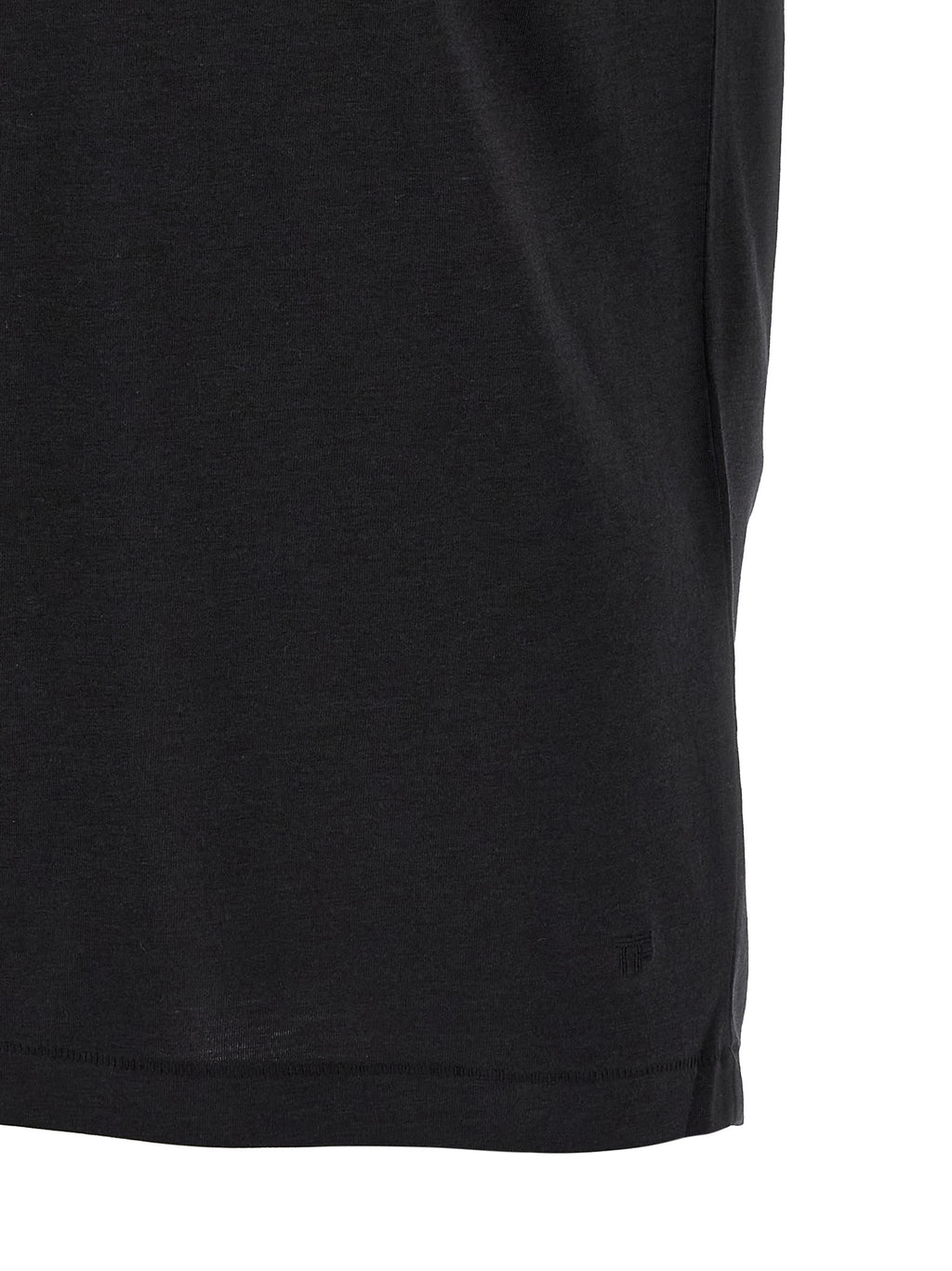 Black Lyocell T-Shirt