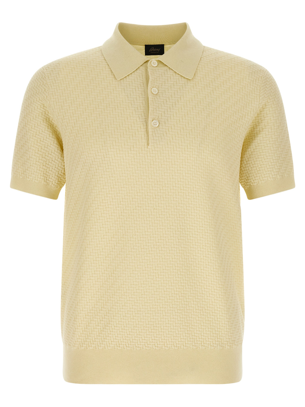 Bicolor Cotton Polo Shirt