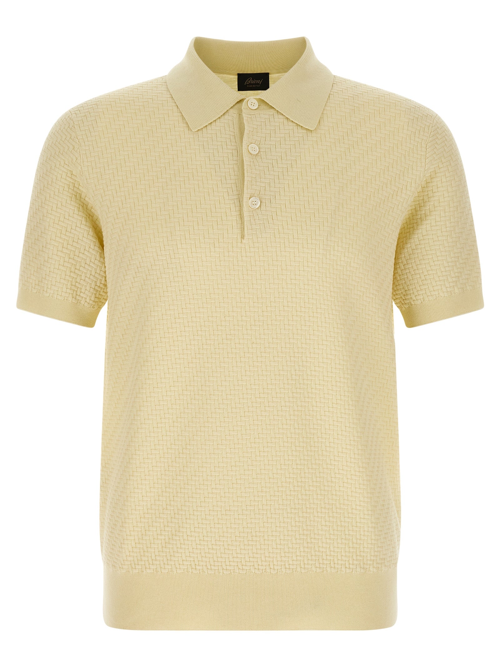 Bicolor Cotton Polo Shirt