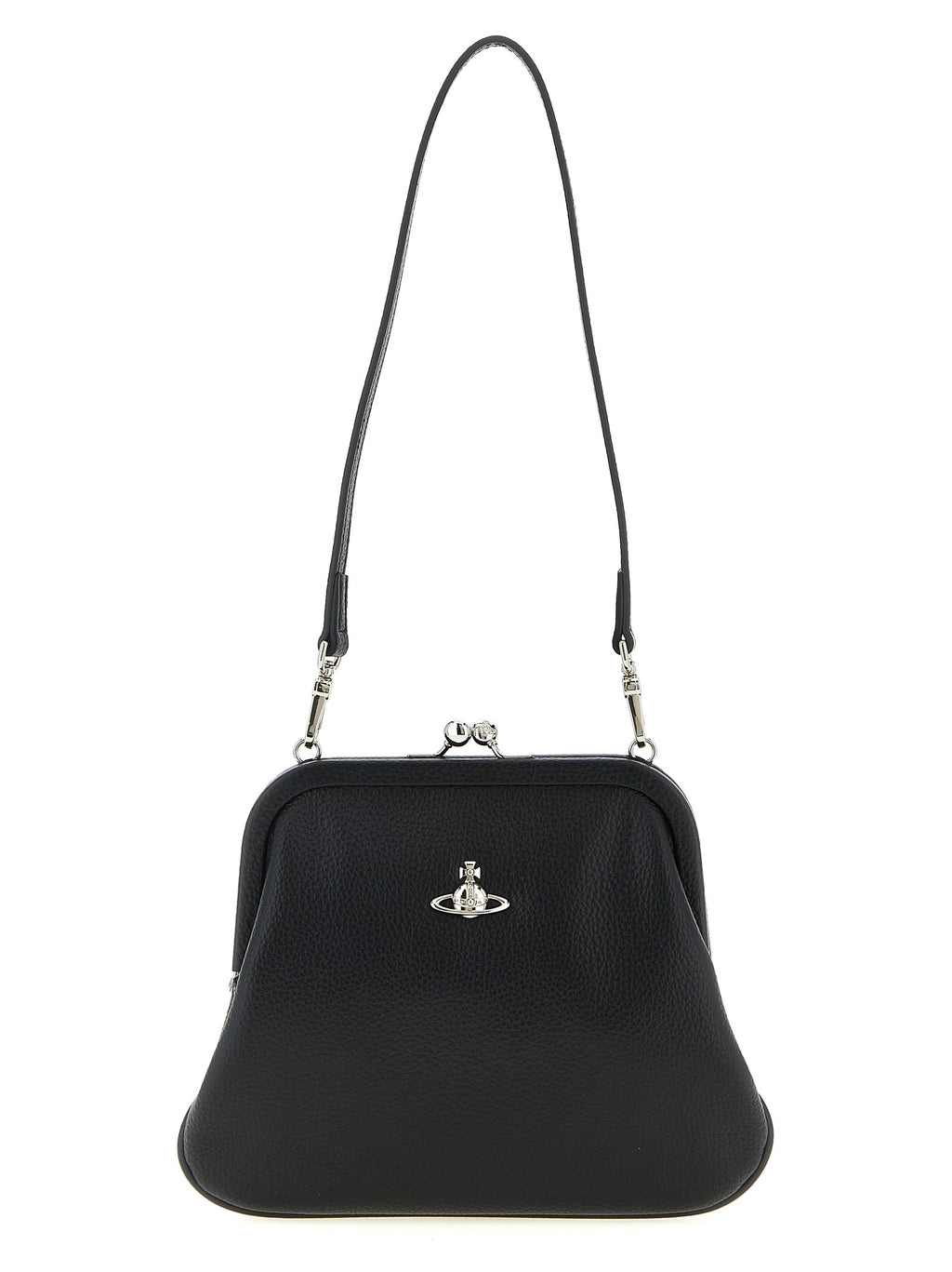 Black Polyethylene Clutch Bag